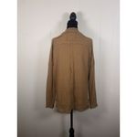 Free People  We The Free Cognac Long SLeeve Tunic oversized sweater Xs Mock Neck Photo 1