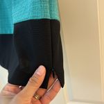 Perceptions Petite Blazer & Top Women's 8P Teal/Black/White Workwear Officewear Green Photo 8