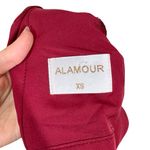 Alamour the Label Annabell Cutout Floral Sheer Floaty Mini Dress Red Size XS Photo 12