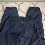 Killy Black Stretch Waist Zip Pocket Ski Snowboarding grip elastic hem Pants Size 8 Photo 1