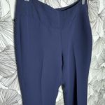 CAbi Midnight in Paris Navy Blue Pleated Trousers Women's Size 4 Photo 4