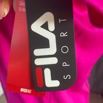 FILA  Sport fuchsia pink short sleeve crewneck stretchy wicking t-shirt medium Photo 7
