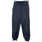 Lululemon  Scuba High-Rise Jogger Black Glitter Cotton Fleece Sweatpants Size 0 Photo 5