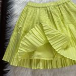 J.Crew Pale Kiwi Pleated Mini Skirt Photo 2