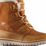 Sorel Cozy™ Joan Waterproof Leather Boot Size 7 Waterproof Microfleece Suede Photo 0