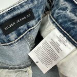 Silver Jeans Co Silver Jeans BRITT Shorts Low Rise Denim Women’s W33/L4” Blue Jean Roll Cuff NWT Photo 4