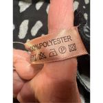 Love of Fashion Animal Print Open Poncho Black & Gray One Size NWT Photo 3