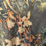 Solitaire Anthropologie  Faux Suede Draped Open Front Cardigan Photo 4