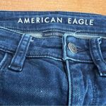 American Eagle  women’s size 2, mid rise, dark wash, straight leg,‎ denim jeans Photo 3
