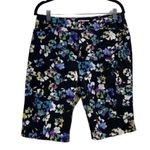 Coldwater Creek  shorts sz 6 Bermuda pockets floral‎ Photo 0