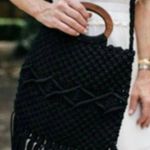 Danielle Nicole  Macrame crossbody Black Photo 1