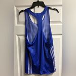 Adidas  Climalite Performance Lightweight Blue 2-Tone Athletic Tank Size Medium Photo 3
