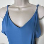 Aerie  One Piece Swimsuit Blue Rings Padded size Medium Photo 6