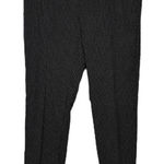 ZARA  Black & White Dot Print High Rise Ankle Length Dress Pants‎ Size 6 Photo 0