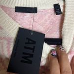 NWT ATM Anthony Thomas Melillo Fair Isle Sleeveless
Wool Sweater Vest size S Pink Photo 5