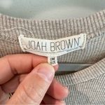 Joah Brown  Ribbed Longline T Shirt Oatmeal One Size Photo 1