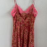 Victoria's Secret Vintage  Floral Lace Semi Sheer Night Gown Slip Dress Small Photo 1