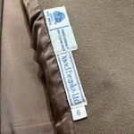 Vintage David Brooks Ltd Tan Taupe 100% Wool Blazer size 6 Light Academia 80s Photo 3