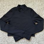 Offline Mock Neck Long Sleeve Black Size XS Photo 0