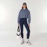 Sweaty Betty NEW Blue Sandwash Quilted Athletic Hoodie Jacket Sz XXL $164 Photo 4