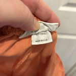 Bryn Walker  Tencel‎ Flood Pants Orange Copper Lagenlook Wide Leg Size Large NWT Photo 7