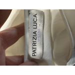 PATRIZIA LUCA MILANO White Tie Back Short Sleeve Tunic Top Women's Size L Size L Photo 6