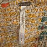 Free People  Bohemian Rosie Posie Strapless Midi Dress Yellow Floral Size Large Photo 9