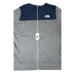 The North Face  Grey Fleece Lined Mid Layer‎ Pullover Top LARGE Gorpcore Casual Photo 6