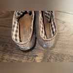 Toms  Women's Desert Wedge Ankle Booties Grey Tweed Knit Canvas Lace Up,Size 9.5 Photo 3