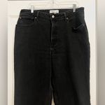 Abercrombie & Fitch  Curve Love High Rise 90s Relaxed Jean Black Photo 5