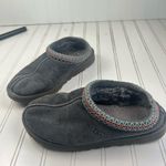 UGG  Black Suede Tasman Slip-On Slippers Size 7 Photo 6