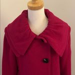 Olive Des Olive Magenta Wool Blend Dress Coat sz XS Pink Photo 1