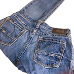 Ariat  Denim Jeans Bootcut Medium Wash Distressed Hem ~ Size 10, See Measurements Photo 9
