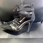 ZARA Women’s Elegant Black Suede Lace-Up Cut Out Pumps Heels Size 40/ 9.5 US Photo 6