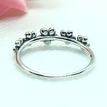 Blooming Five Flower Ring | Size 8 Silver Photo 4