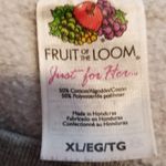 VINTAGE FRUIT OF THE LOOM DAYTONA BEACH FLORIDA DRAWSTRING WAIST SWEATSHIRT XL Blue Photo 13