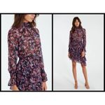 MISA Los Angeles 💕 x REVOLVE💕 Savanna Asymmetrical Long Sleeve Mini Dress S NWT Photo 4