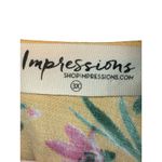 Impressions boutique FLORAL FEELIN' ROMPER IN PRIMROSE YELLOW CURVES women’s 3x Photo 5