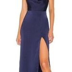 NBD  Lila Gown In Blueberry Photo 0