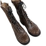 FREEBIRD by Steven EUC  Leather Chase Combat Boots Brown Size 7 Photo 2