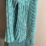 Mermaid Tail Blanket Super Soft Crochet Blue Photo 1