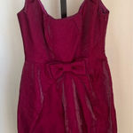 Yoana Baraschi Anthropologie  Pink Bow Dress 2 Photo 0