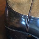 Frye Brown Leather Boots with Tan Suede Photo 3
