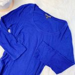 EXPRESS Royal Blue Ruched Dress Photo 0