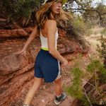 Free People  Underdog Shorts Navy XS NWT IN PACKAGE Photo 1