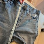 Madewell  Perfect Vintage Distressed Cropped Ankle High Rise Jeans Size 32 Photo 10