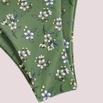 Zaful NWT  Twist Front W/ Underwire Tie‎ Back High Waisted Bikini - Lg Photo 4