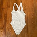 ANDIE  Swim The‎ Tulum One Piece Swimsuit White Ribbed Size XXL NWT Photo 2