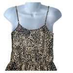 VERO MODA Womens Tiered Sundress XS Animal Print Lenzing Viscose Boho Indie Y2K Photo 8