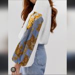 Free People NWOT Casual Clash Sweater L Photo 1